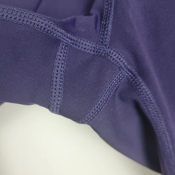 VUORI Stride Running Workout Leggings Dark Purple XS High Rise - Picture 9 of 11